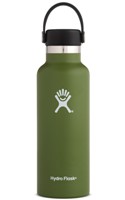 Hydro Flask - 18oz Standard Mouth Flax Cap Olive