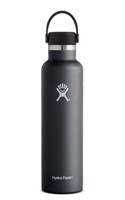 Hydro Flask - 24oz Standard Mouth Flex Cap Black