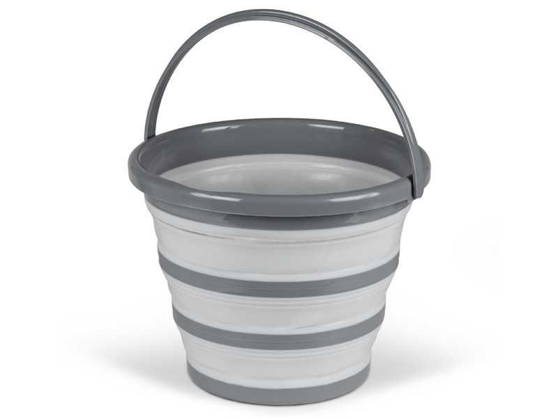 Kampa - Collapsible Bucket 10 L Grey