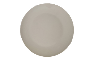 Ki - Bamboo Dinner Plate 25 cm White