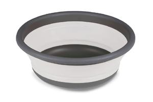 Kampa - Medium Collap Round Washing Bowl Grey