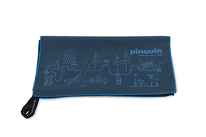 PINGUIN - Micro Towel 40x80 Blue