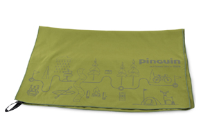 PINGUIN - Micro Towel 75x150 Green