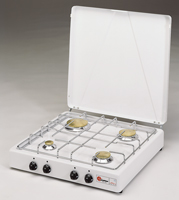 Parker - 542C 4 burner cooker White