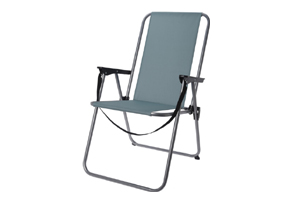 Ki - Folding Chair 84x45x38 cm Grey