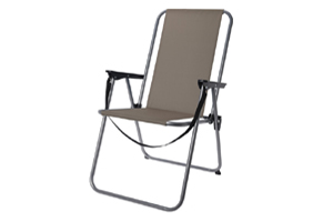 Ki - Folding Chair 84x45x38 cm Brown