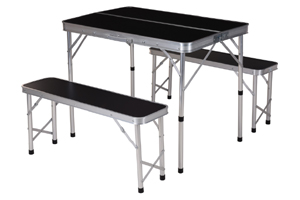 Ki - Table with 2 Folding Benches